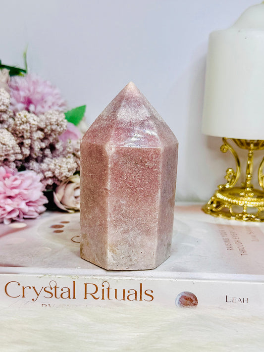 Chunky Pink Amethyst Tower 10cm 400g