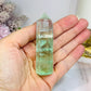 High Grade Fluorite Tower with Rainbows 7.5cm