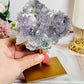 Natural Zeolite Specimen on Custom Gold Stand 13cm