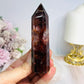 High Grade Fire Quartz Tower 9.5cm