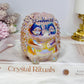 Large Aura Rose Quartz Carved Hedgehog 554g