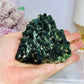 A Collectors Piece ~ Rare High Grade Green Hedenbergite Quartz Crystal Cluster 9.5cm 367g