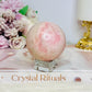 Pink Opal Sphere On Stand 288g