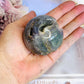 Gorgeous Natural Grape Agate Sphere 227gram On Stand