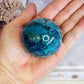 Absolutely Incredible High Grade Chrysocolla Sphere on Stand 6.5cm