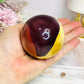 Large Mookaite Jasper Sphere on Stand 392g