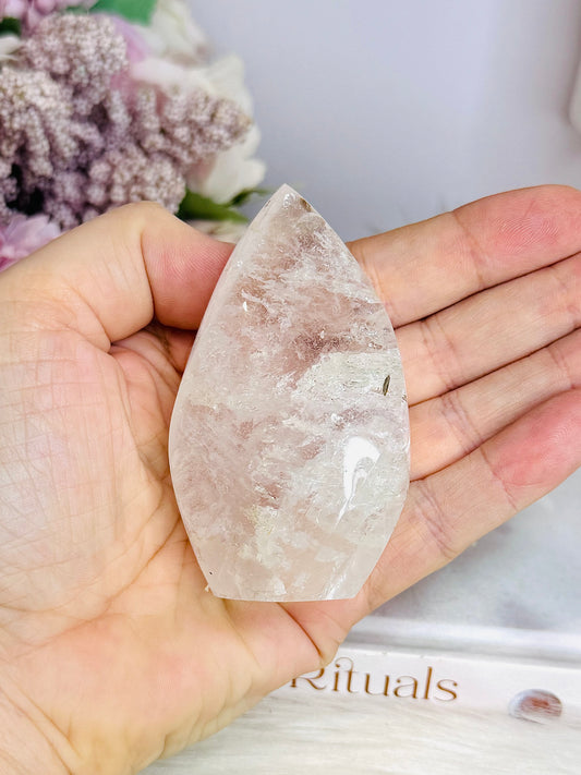 Clear Quartz Flame | Freeform 8cm
