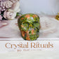 Unakite Carved Skull 6cm