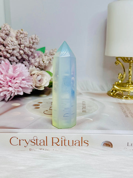 Opalite Tower 9cm (synthetic)