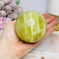 Large Citrine Sphere (heat treated) On Stand 552g