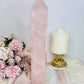 Supports Self Love ~ Huge Incredible Natural Rose Quartz Carved Tower | Generator 27.5cm 1.34KG