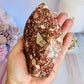 Natural Brecciated Jasper Carved Flame | Freeform From Brazil 521grams 13cm