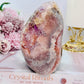 Absolutely FABULOUS Large High Grade 965Gram Pink Amethyst X Amethyst Freeform From Brazil