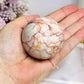 Red Vein Jasper Sphere on Stand 233g