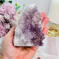 Beautiful Natural Amethyst Cluster From Brazil 539grams