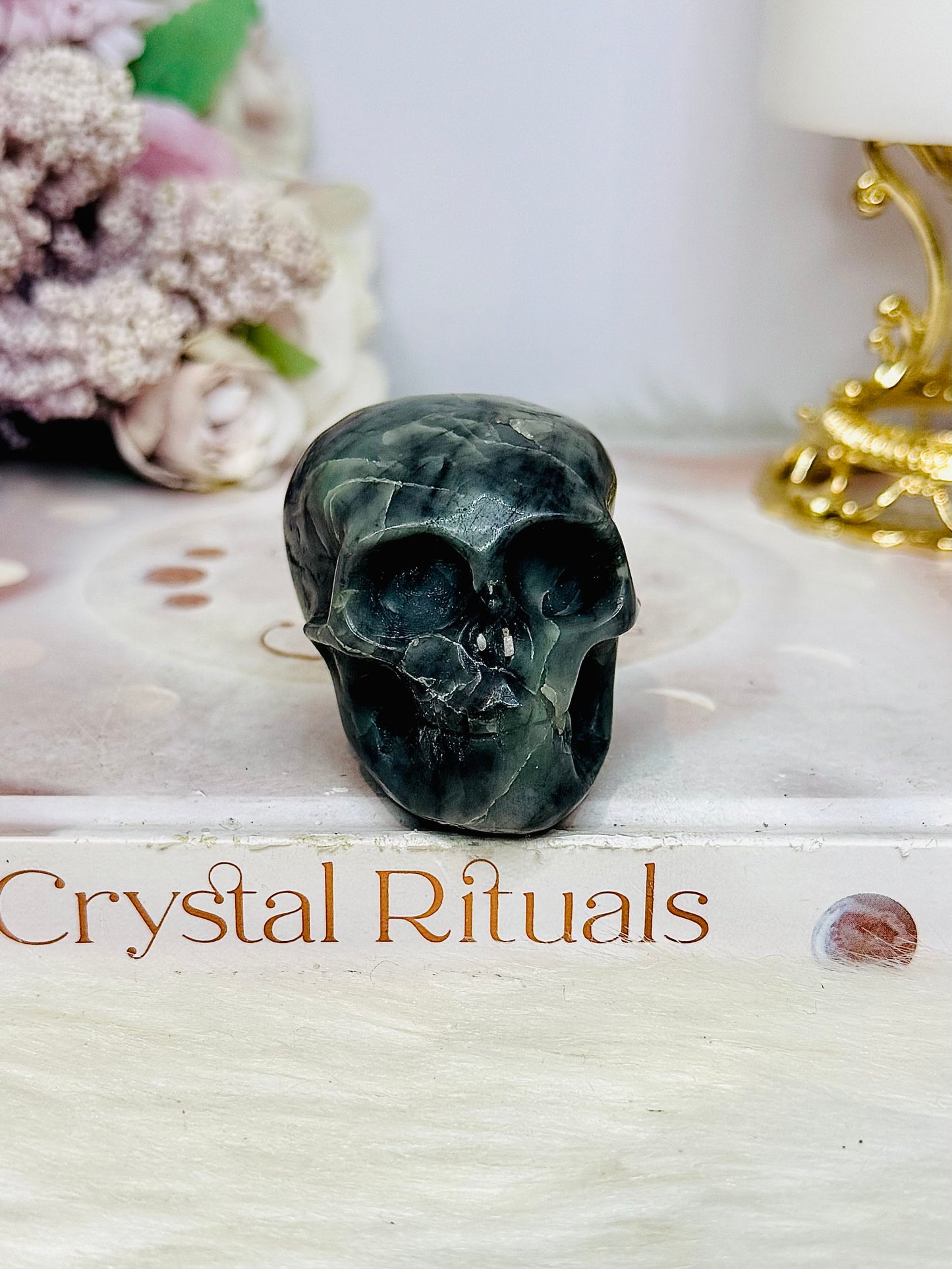 Small Jasper Carved Skull 5.5cm