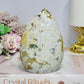 Druzy Ocean Jasper Teardrop | Flame 11.5cm 424g