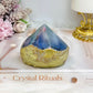 High Grade Angel Aura Agate Polished Top 321g