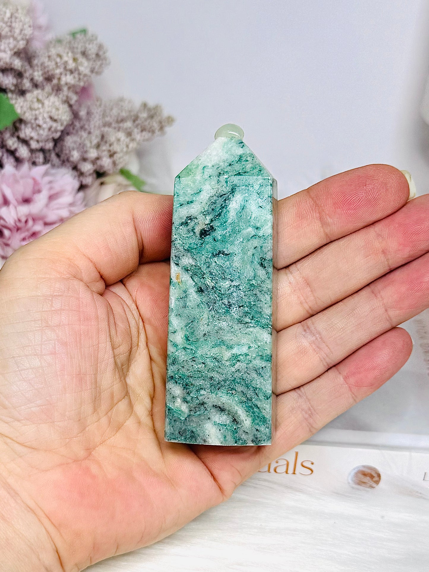 Green Jade Tower 8.5cm