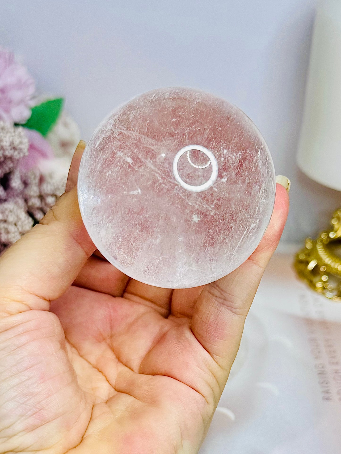 Clear Quartz Sphere On Stand 245g