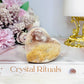 Chunky Pink Amethyst Druzy Heart 6cm