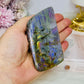 Labradorite Freeform with Purple & Pink Flash 10.5cm