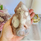 Natural Polished Pink Amethyst Druzy Freeform 12.5cm 652grams