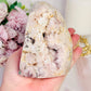 Large 679gram Natural Pink Amethyst Chunky Druzy Freeform From Brazil