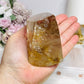 Natural Golden Healer Quartz Polished Freeform 10cm 421g