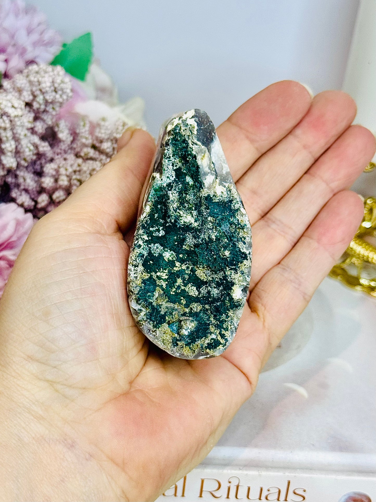 Natural Pink Amethyst Freeform 8cm
