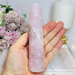 Rose Quartz Chunky Tower 13.5cm