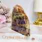 Natural Crazy Lace Amethyst Slab 9cm