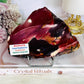 Natural Mookaite Jasper Slab on Stand 15cm