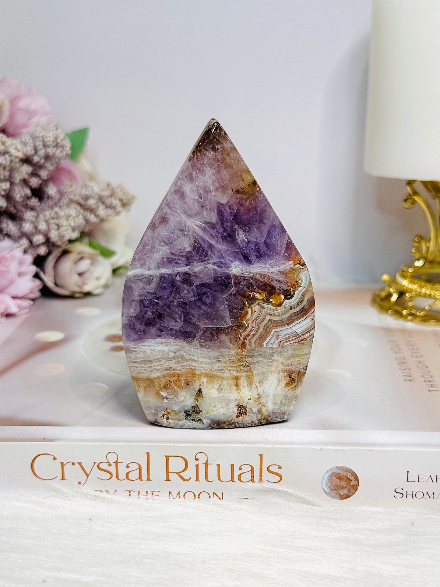 Crazy Lace Amethyst Flame 9cm