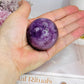 High Grade Purple Fluorite Sphere on Stand 171g
