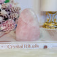 Natural Chunky Rose Quartz Polished Freeform 8cm