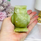 Green Jade Owl 8cm 298g
