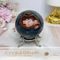 Volcano | Football Agate Sphere On Stand 338g