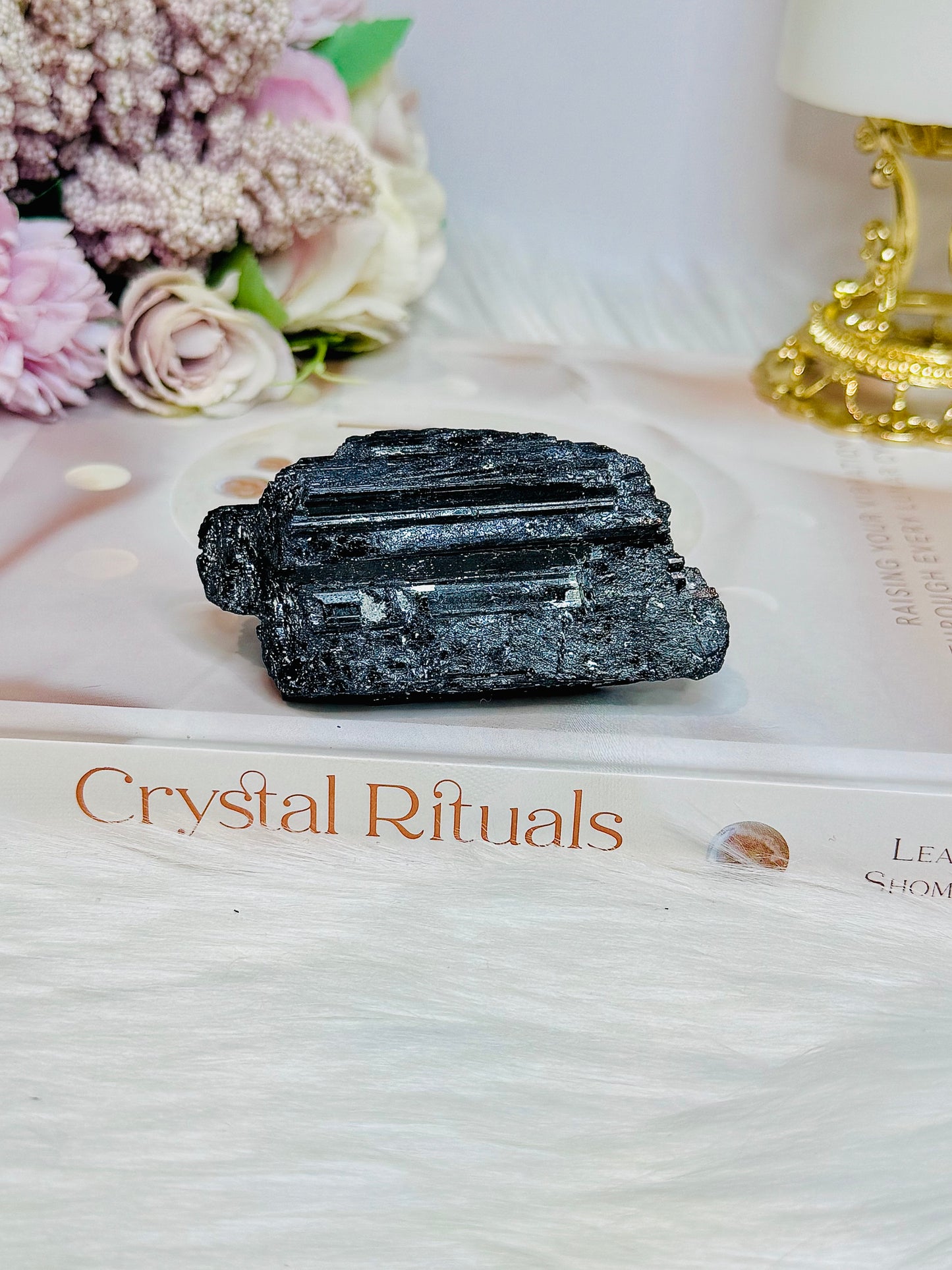 Natural Black Tourmaline 8cm