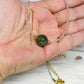 Prehnite Beaded Collar Neckband In Gift Bag