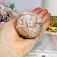 Pink Amethyst Sphere on Stand 301g