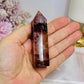 High Grade Fire Quartz Tower 8.5cm