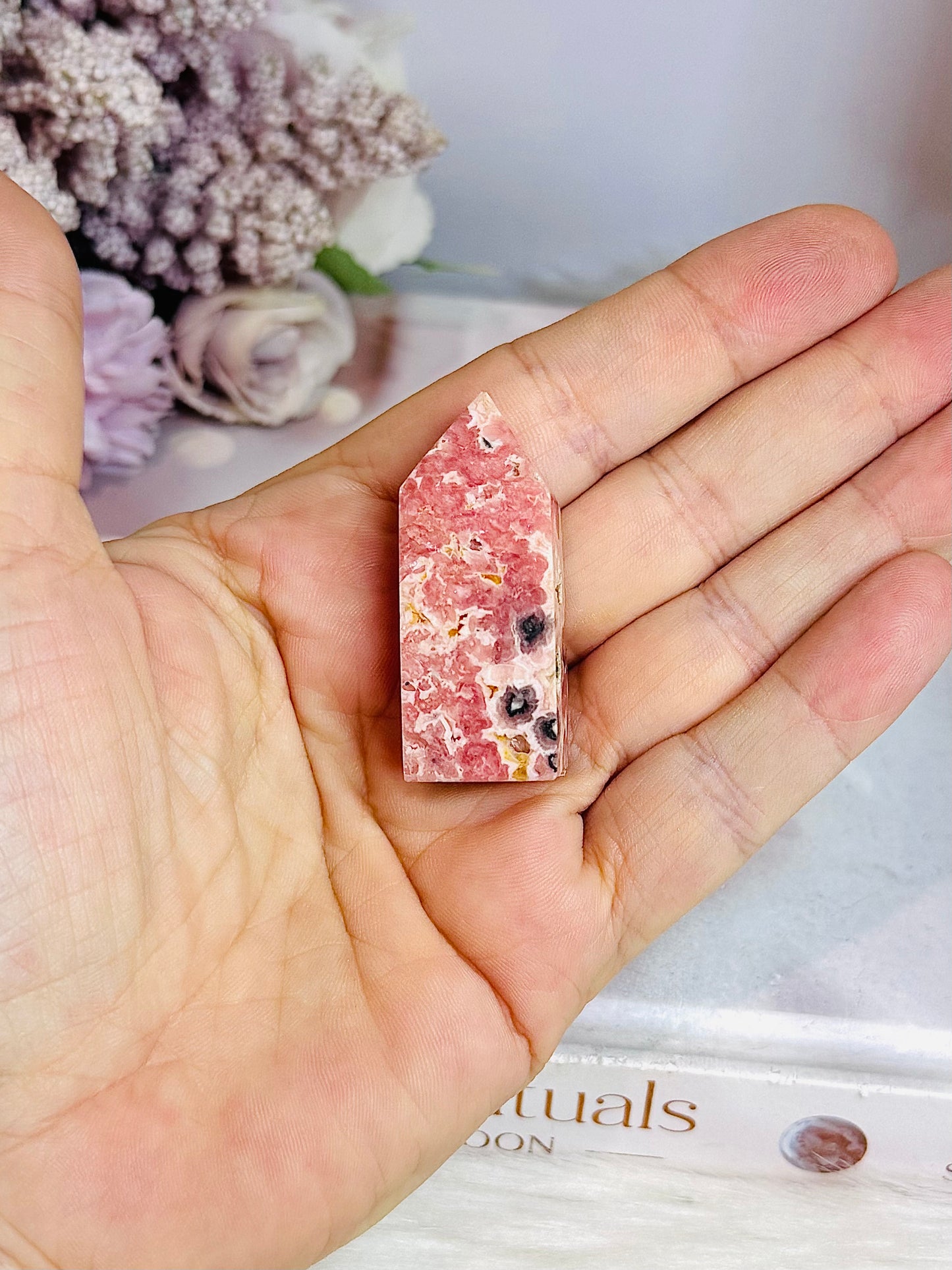 High Grade Rhodochrosite Tower 4.5cm