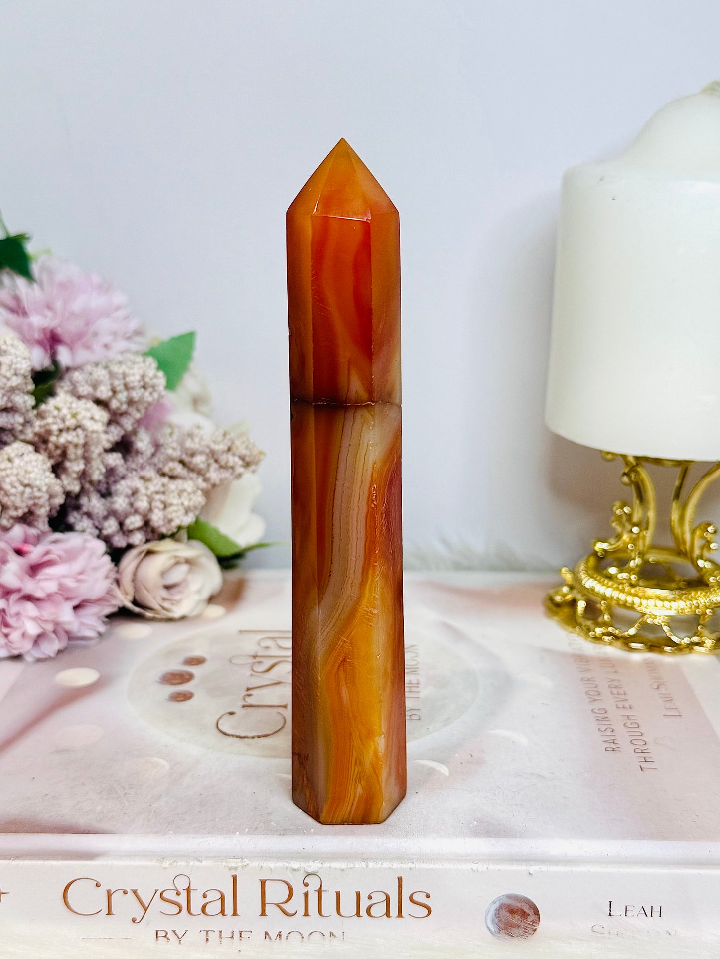 Carnelian Tower 14.5cm