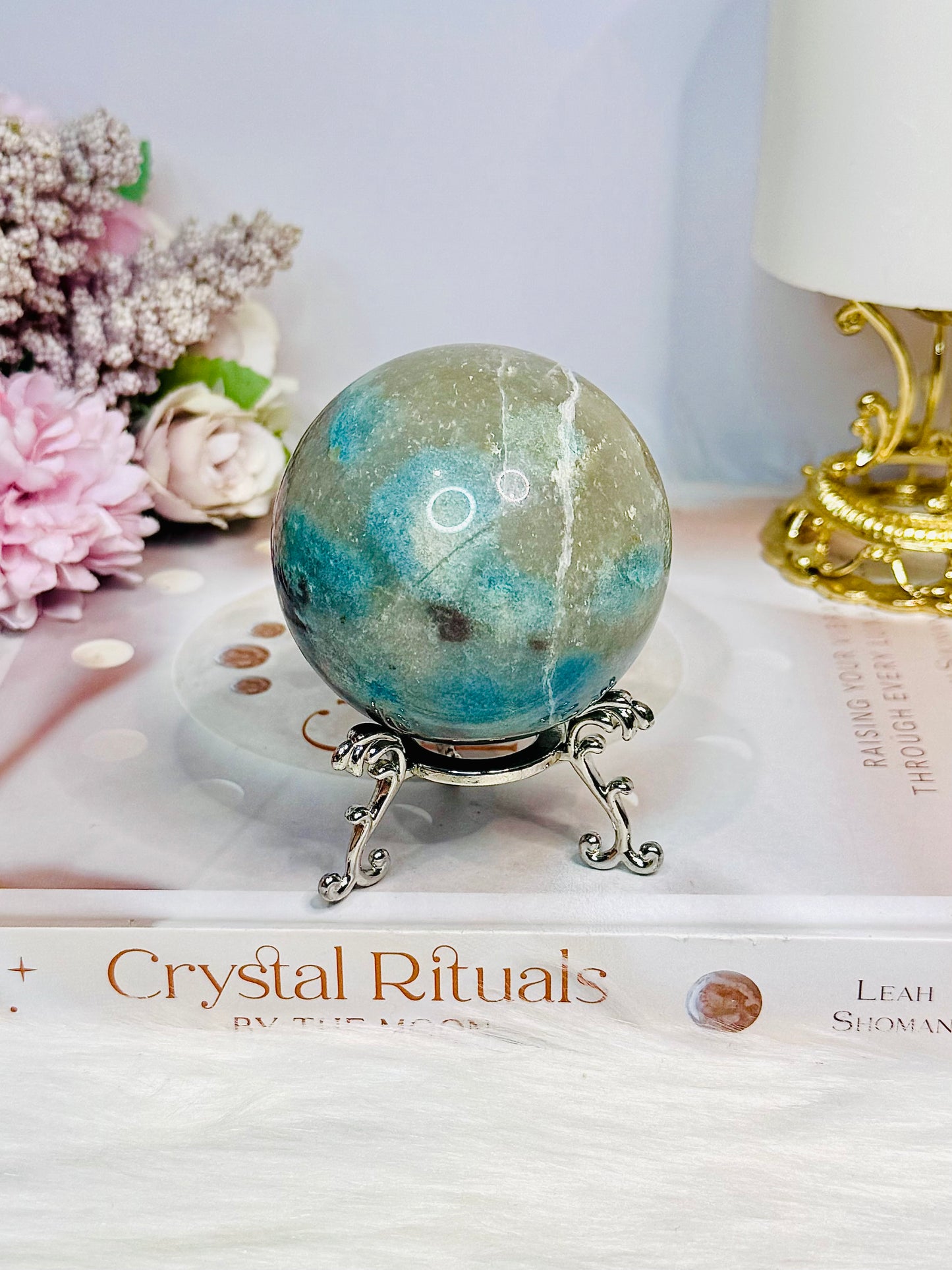 Trolleite Sphere on Stand 320g
