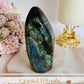 Large Chunky 12.5cm 466gram Labradorite Polished Freeform