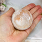 Pink Amethyst Druzy Sphere On Stand 223g