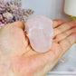 Rose Quartz Carved Skull 5.5cm (slight scratching under right eye)