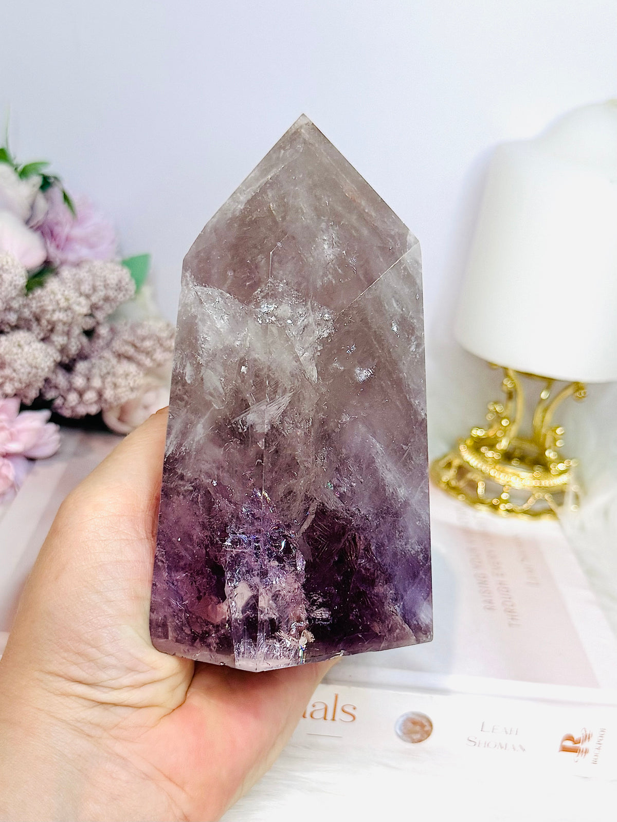 Large Chunky Phantom Amethyst Tower 13.5cm 797g