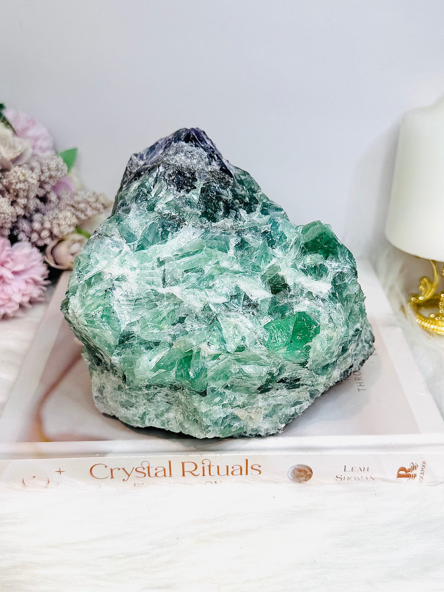 Huge Natural Fluorite Specimen 3.09KG